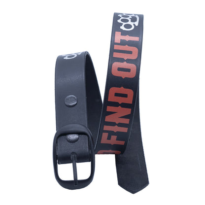 Set of 3 – 2 Wallets + 1 Genuine Leather Belt – Biker Gift Set