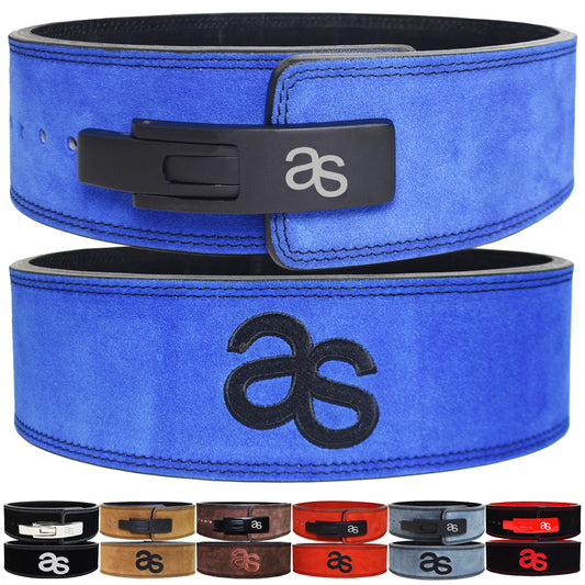 Aaylans Blue Weightlifting Lever Belt