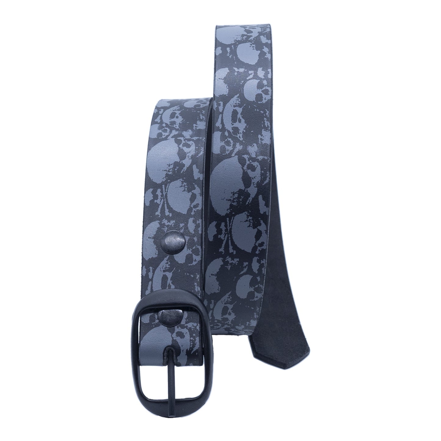 Set of 3 – 2 Wallets + 1 Genuine Leather Belt – Biker Gift Set