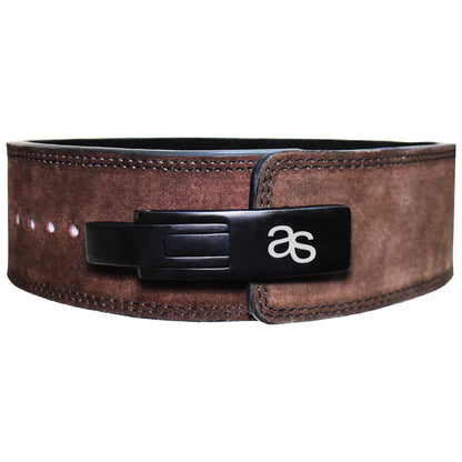Aaylans Dark Brown Weightlifting Lever Belt