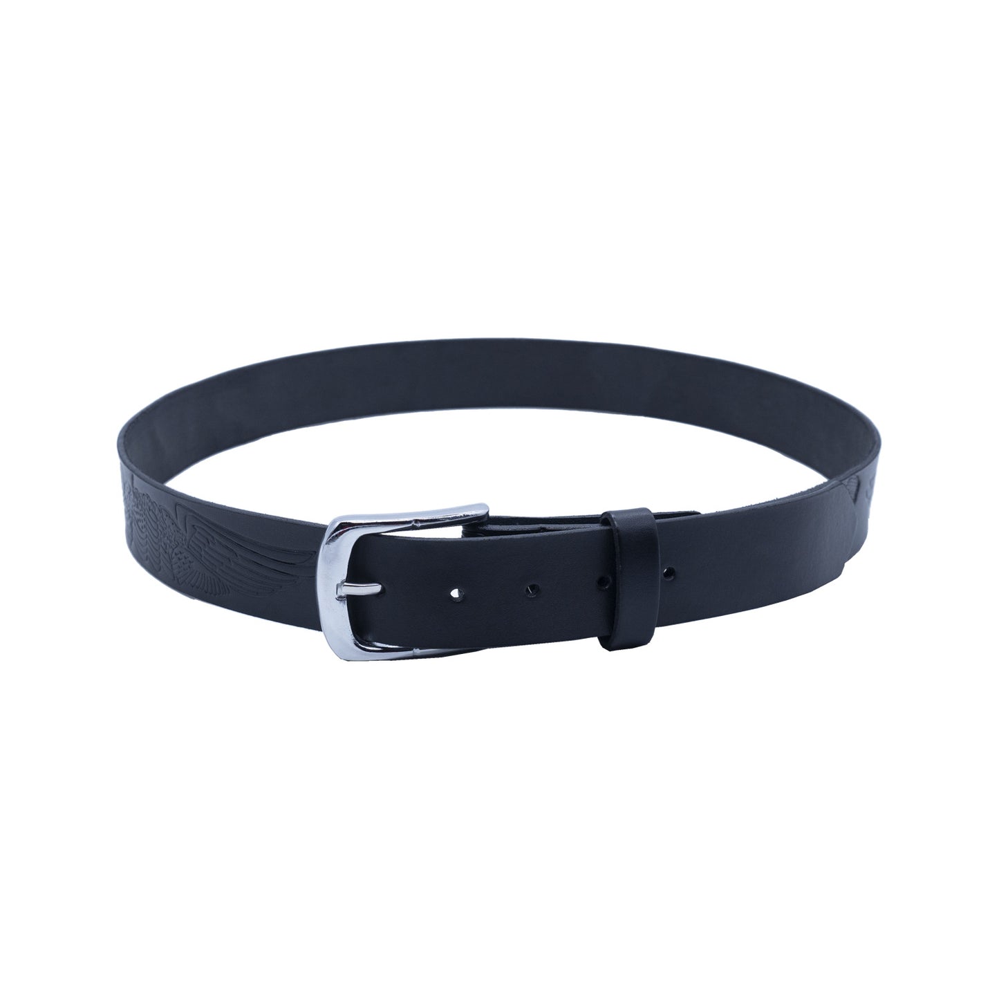 Set of 3 – 2 Wallets + 1 Genuine Leather Belt – Biker Gift Set