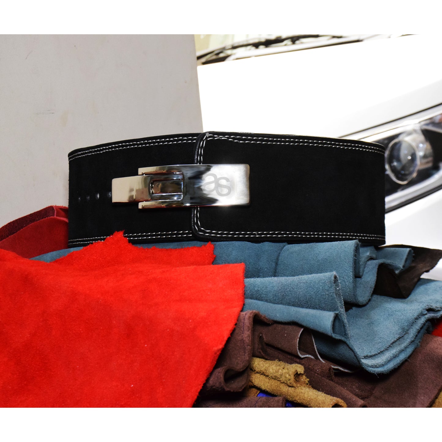 Aaylans Black Weightlifting Lever Belt