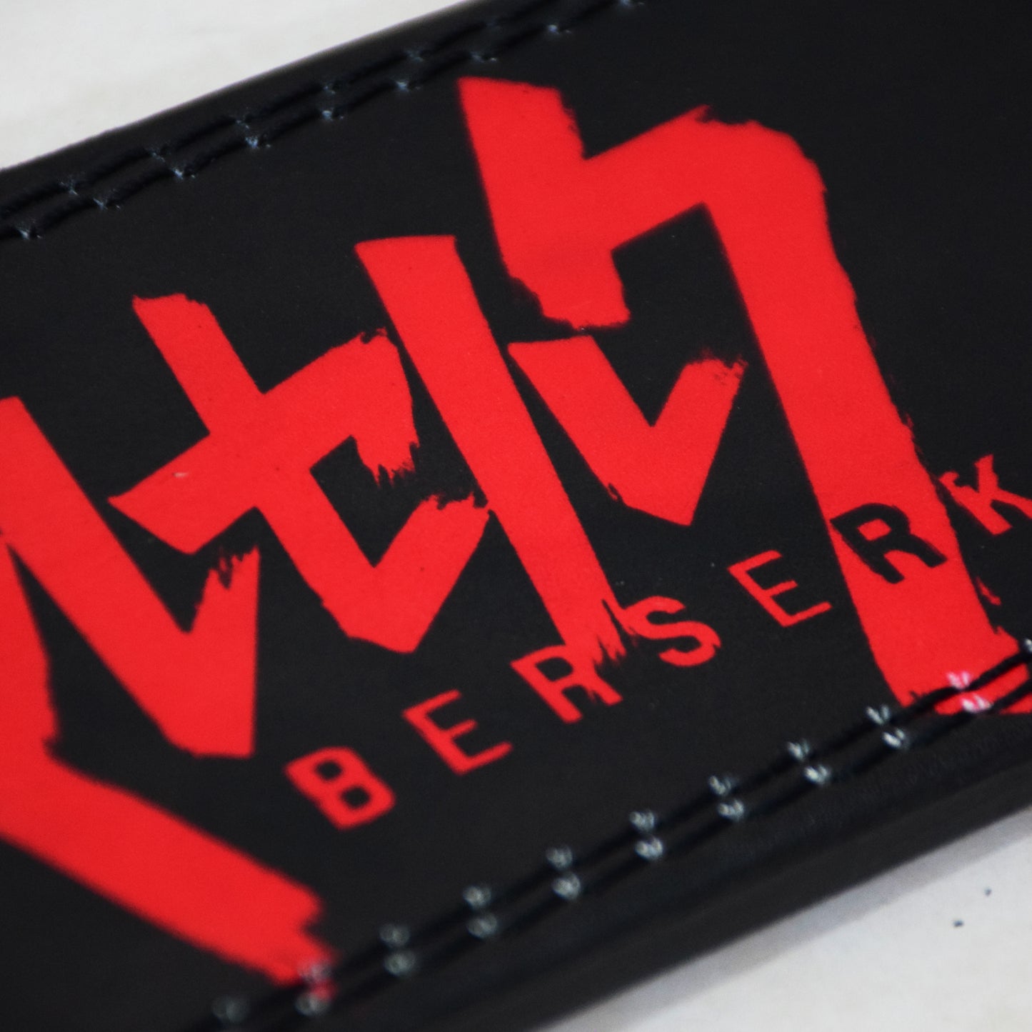 Anime Weight Lifting Belt with Berserk Guts Sacrifice Symbol Heavy Duty Leather for Gym Strength Training, Weightlifting, and Powerlifting, Adjustable (Basic Buckle)