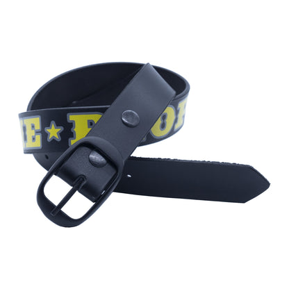 Set of 3 – 2 Wallets + 1 Genuine Leather Belt – Biker Gift Set