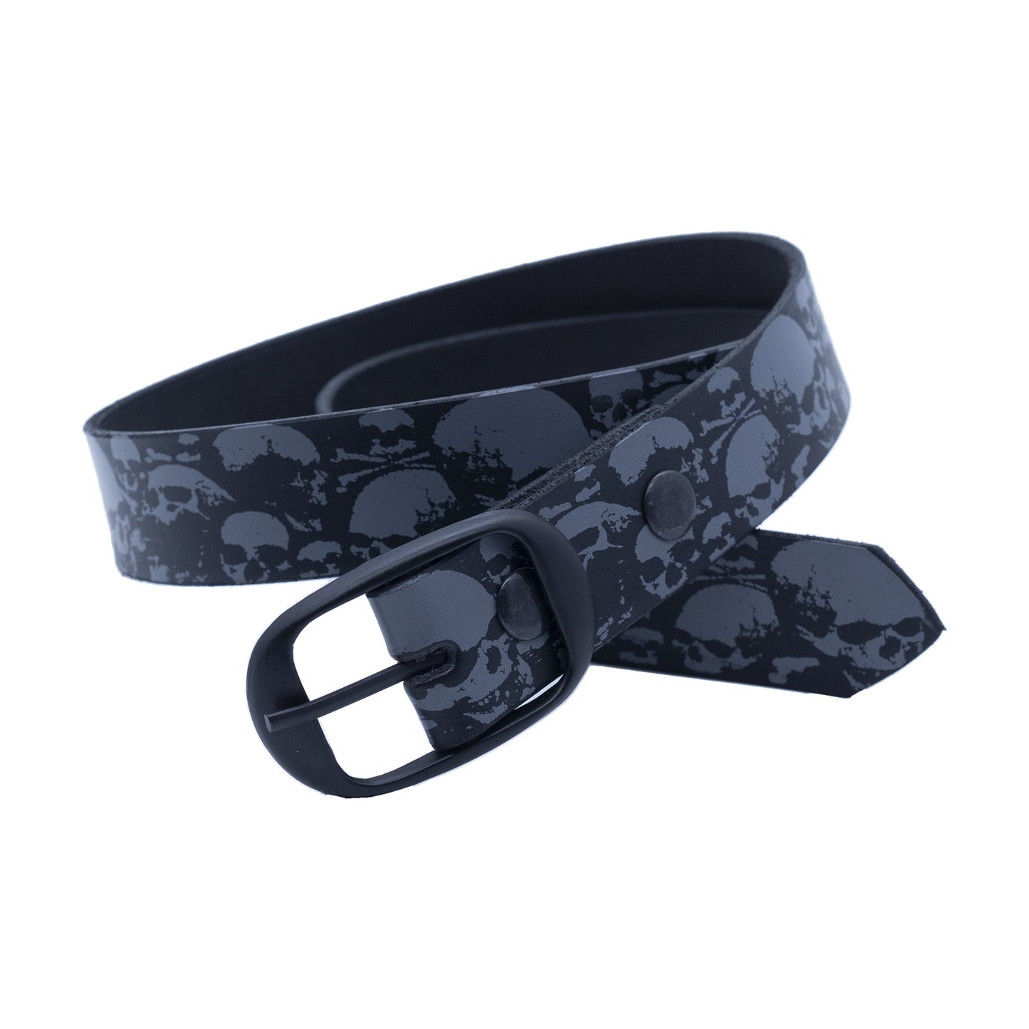 Set of 3 – 2 Wallets + 1 Genuine Leather Belt – Biker Gift Set