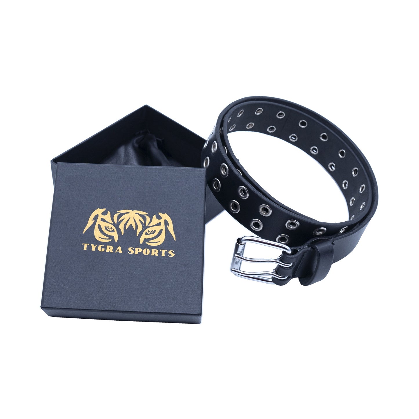 Set of 3 – 2 Wallets + 1 Genuine Leather Belt – Biker Gift Set