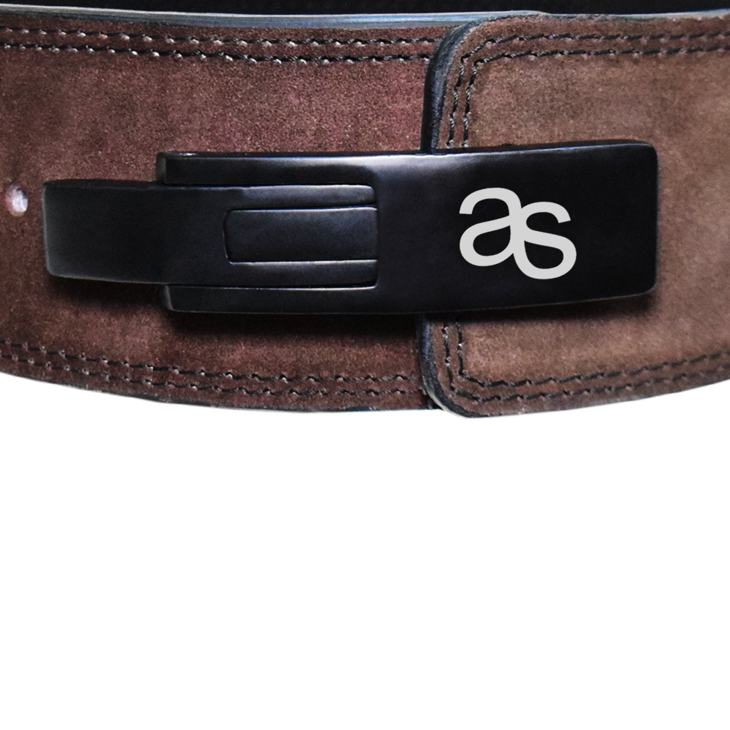 Aaylans Dark Brown Weightlifting Lever Belt