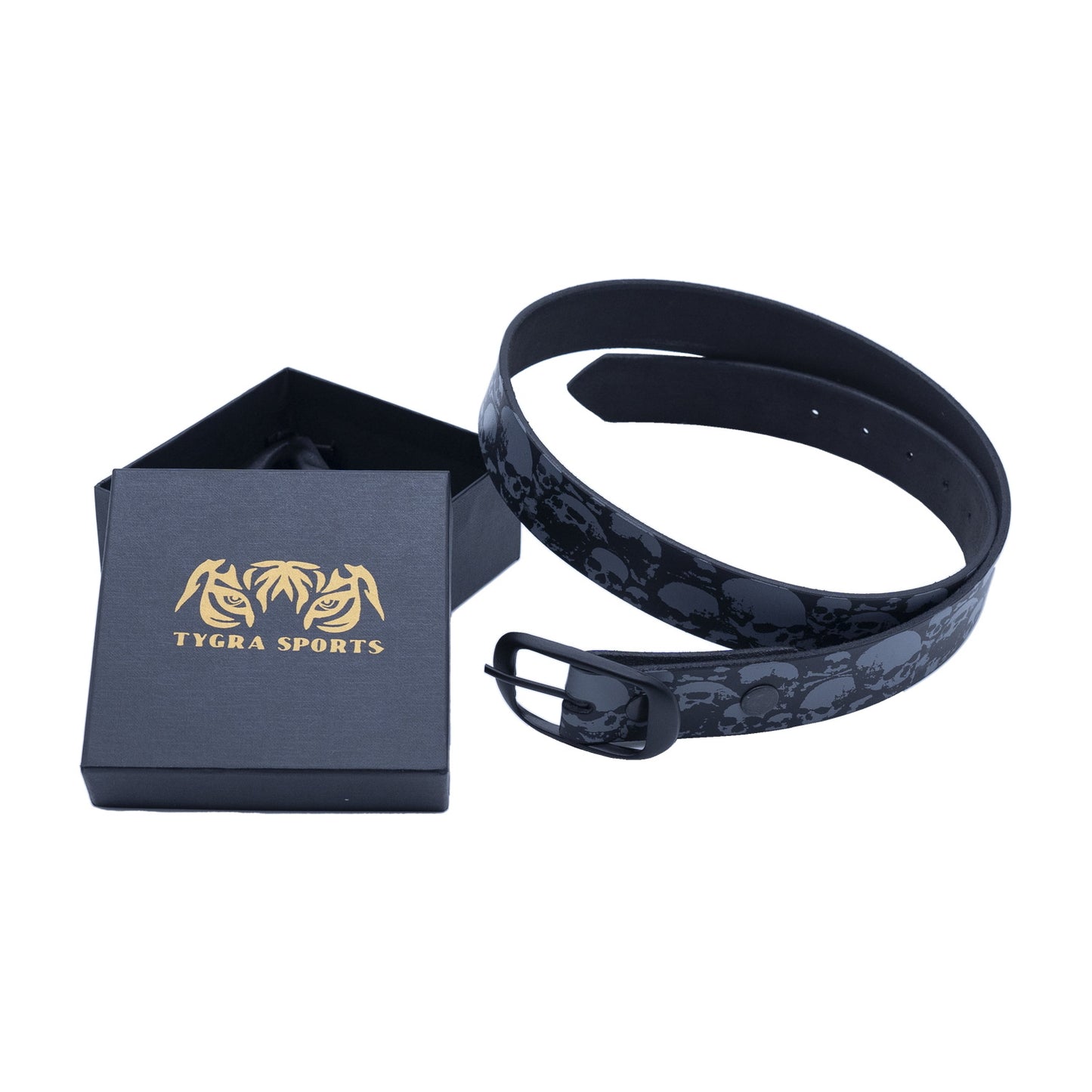 Set of 3 – 2 Wallets + 1 Genuine Leather Belt – Biker Gift Set