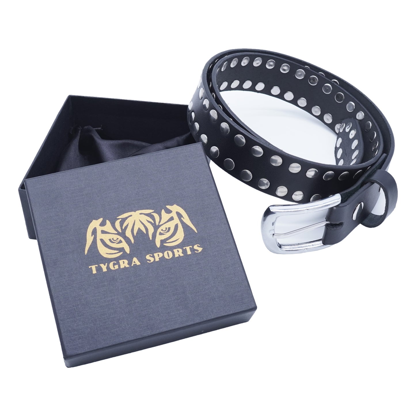 Set of 3 – 2 Wallets + 1 Genuine Leather Belt – Biker Gift Set