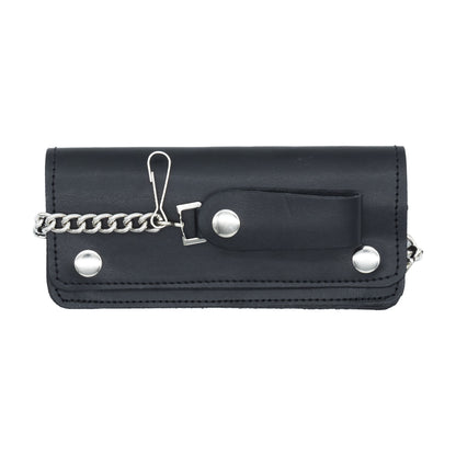 Set of 3 – 2 Wallets + 1 Genuine Leather Belt – Biker Gift Set