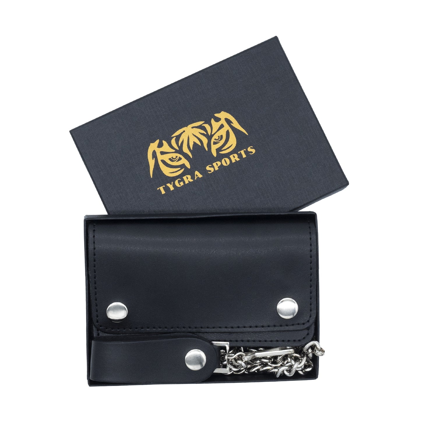 Set of 3 – 2 Wallets + 1 Genuine Leather Belt – Biker Gift Set