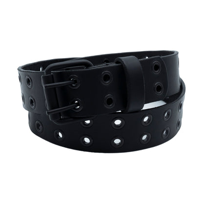 Set of 3 – 2 Wallets + 1 Genuine Leather Belt – Biker Gift Set