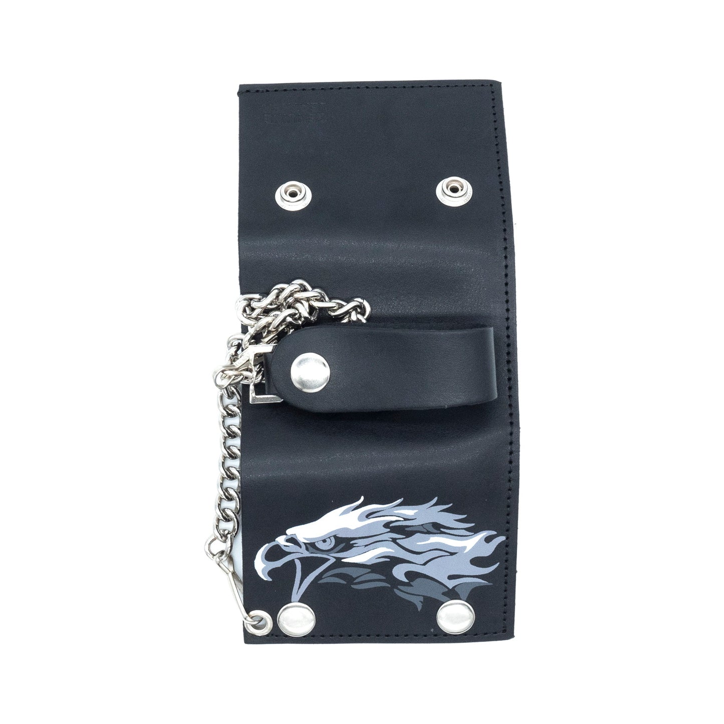 Set of 3 – 2 Wallets + 1 Genuine Leather Belt – Biker Gift Set