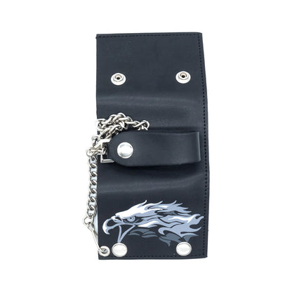 Set of 3 – 2 Wallets + 1 Genuine Leather Belt – Biker Gift Set