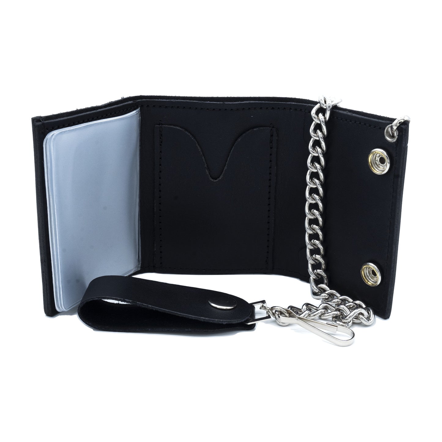 Set of 3 – 2 Wallets + 1 Genuine Leather Belt – Biker Gift Set