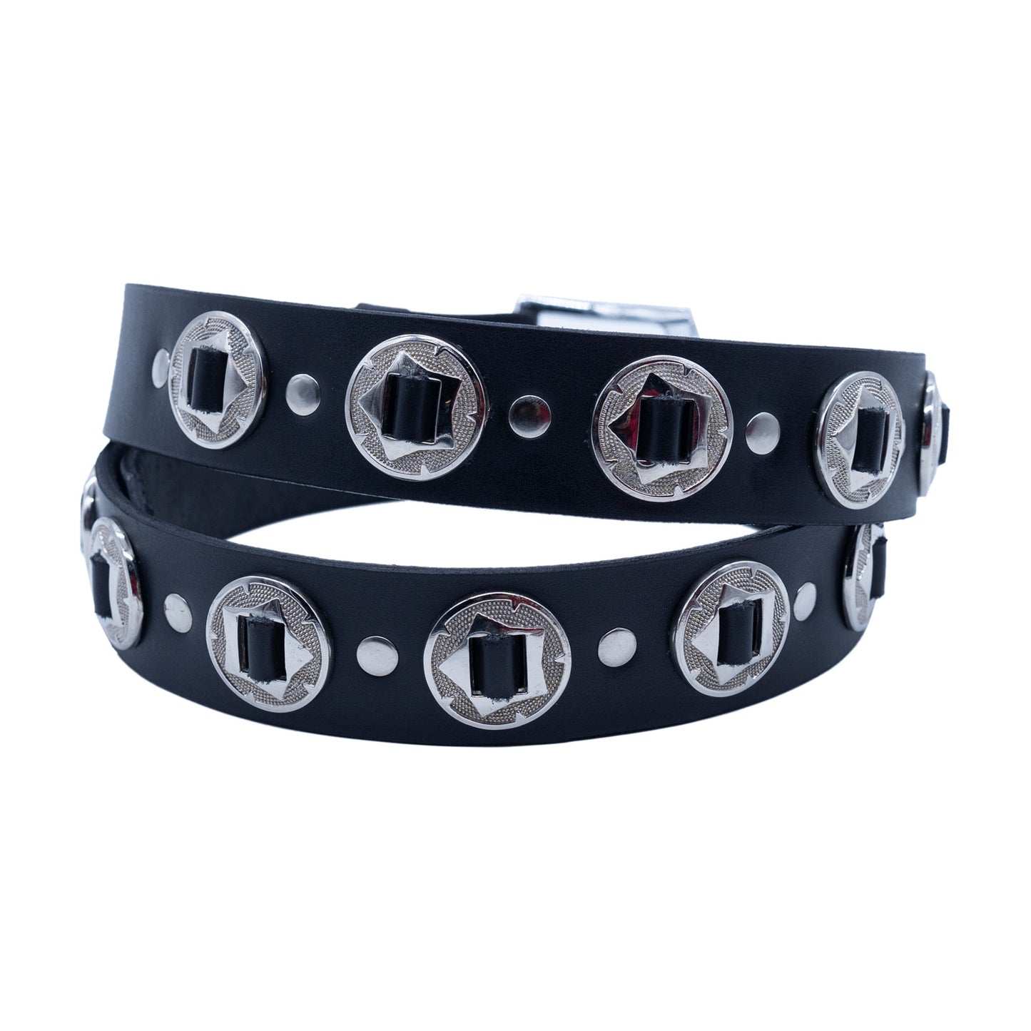 Set of 3 – 2 Wallets + 1 Genuine Leather Belt – Biker Gift Set