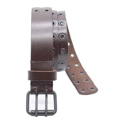 Set of 3 – 2 Wallets + 1 Genuine Leather Belt – Biker Gift Set