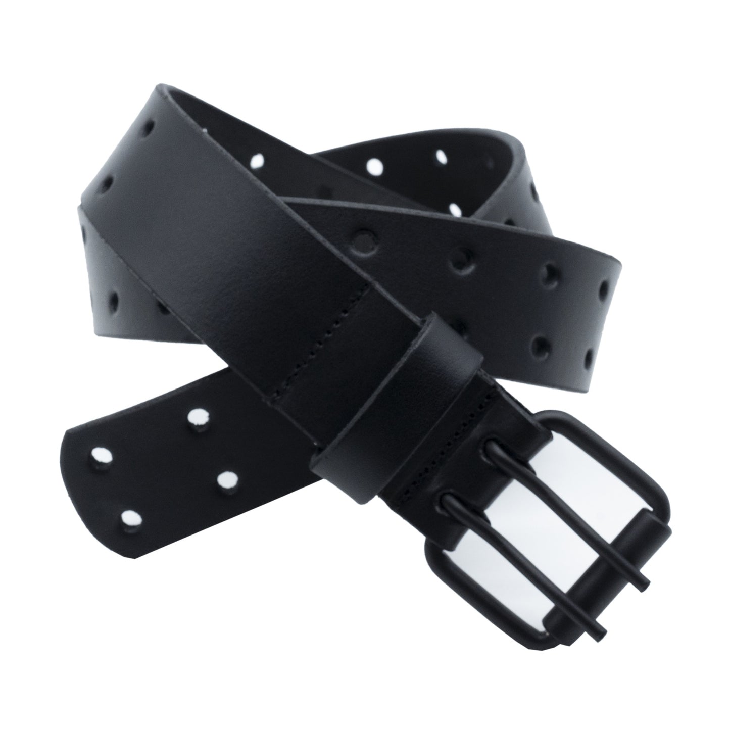 Set of 3 – 2 Wallets + 1 Genuine Leather Belt – Biker Gift Set